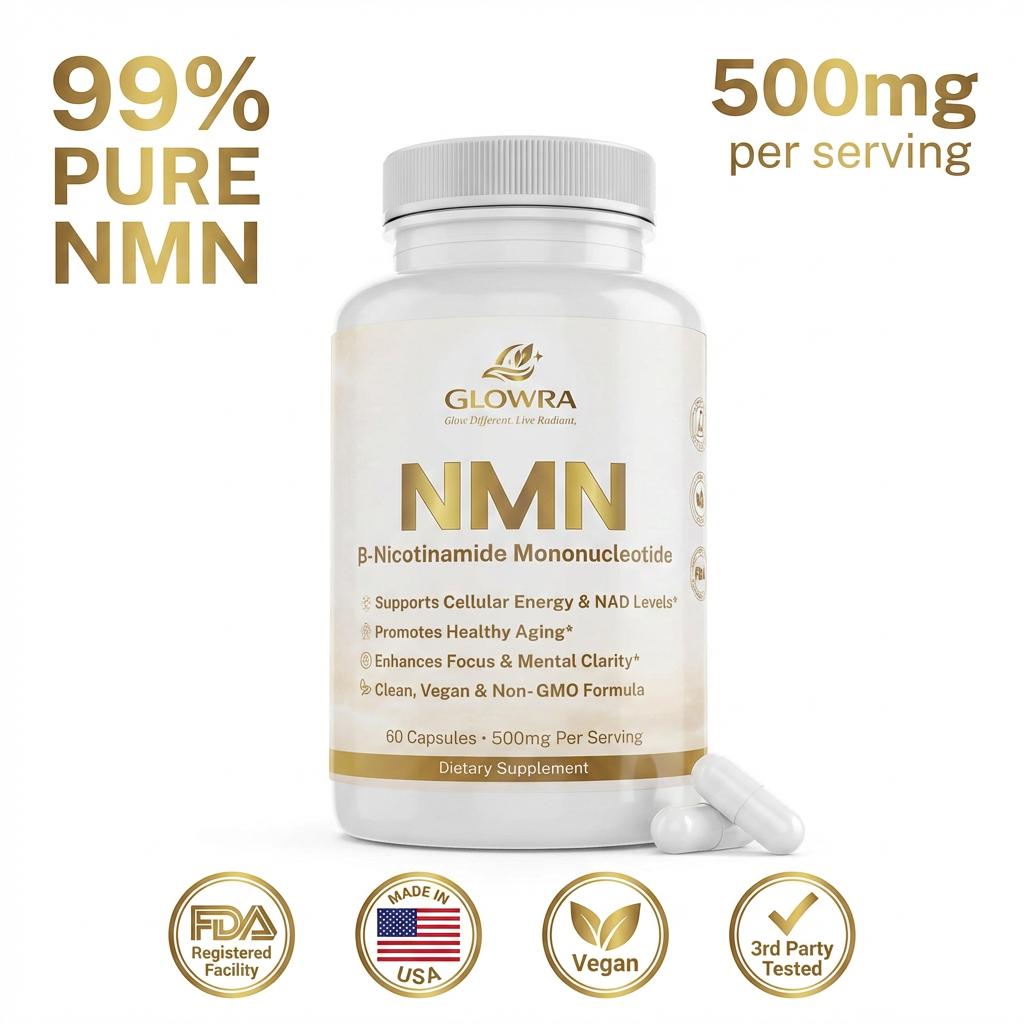 GLOWRA NMN 500MG - SELLER SHIPPING VERSION